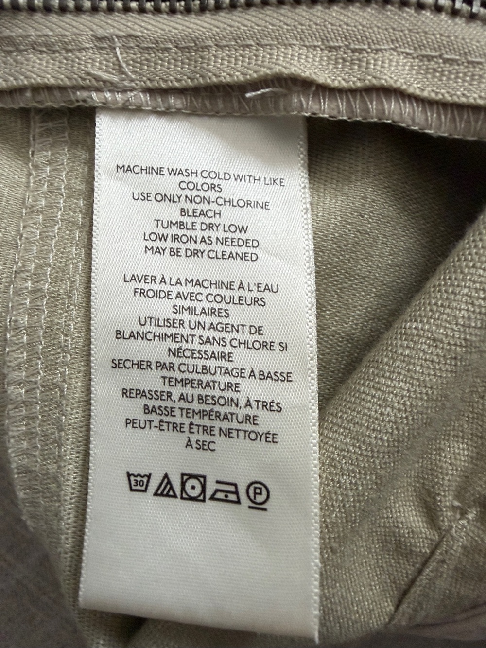 We The Free High Waist Belted Shorts in Light Beige - Picture 7 of 7